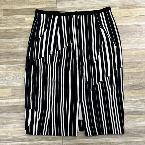 H&M Women's Mini Skirt Black White Size 4 - JN308 - Picture 6 of 6